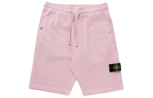 STONE ISLAND Casual Shorts Men's Pink