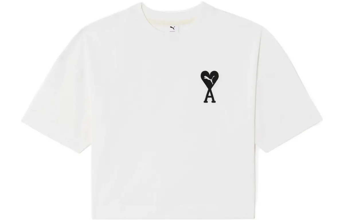 PUMA X Ami W Graphic Tee Off White