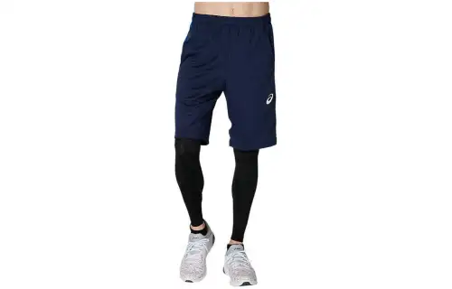 ASICS Casual Shorts Men's Blue Moderate