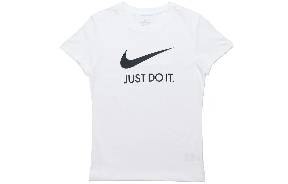 Nike Set in Sleeve T Shirt Women's White