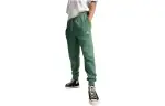 Converse Go to Star Embroidered Star V Shaped Standard Brushed Sweatpants Casual Pants Unisex Green