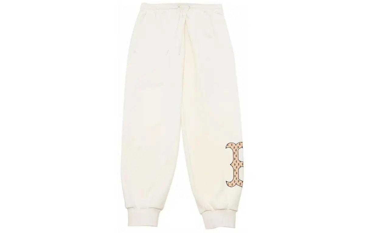MLB SS24 Casual Pants Unisex Cream