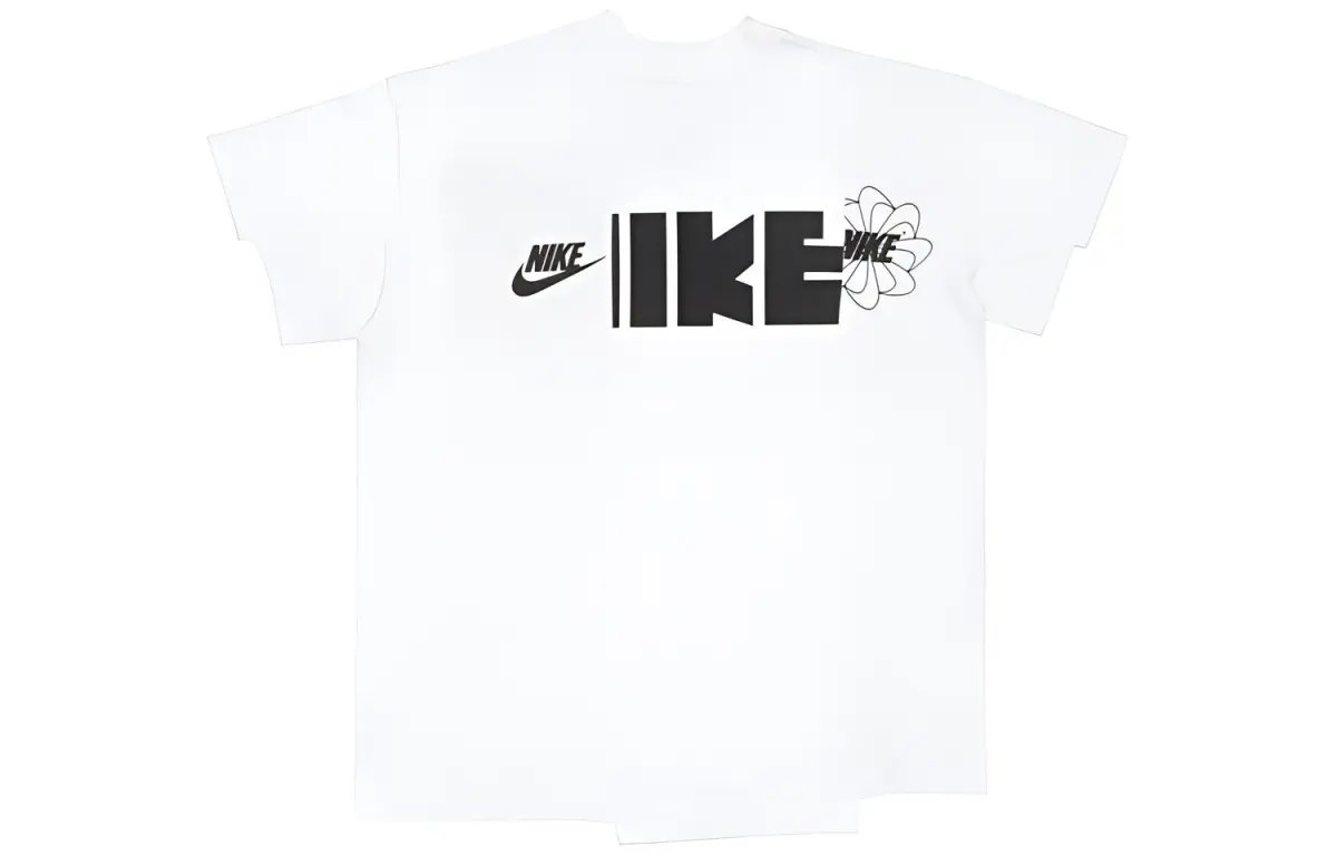 Nike X Sacai Hybrid T Shirt 'White'