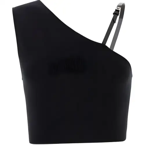 GUCCI Asymmetric Knitted Sleeveless Top