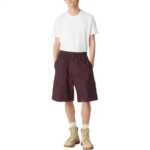 Bottega Veneta Resinated Cargo Shorts