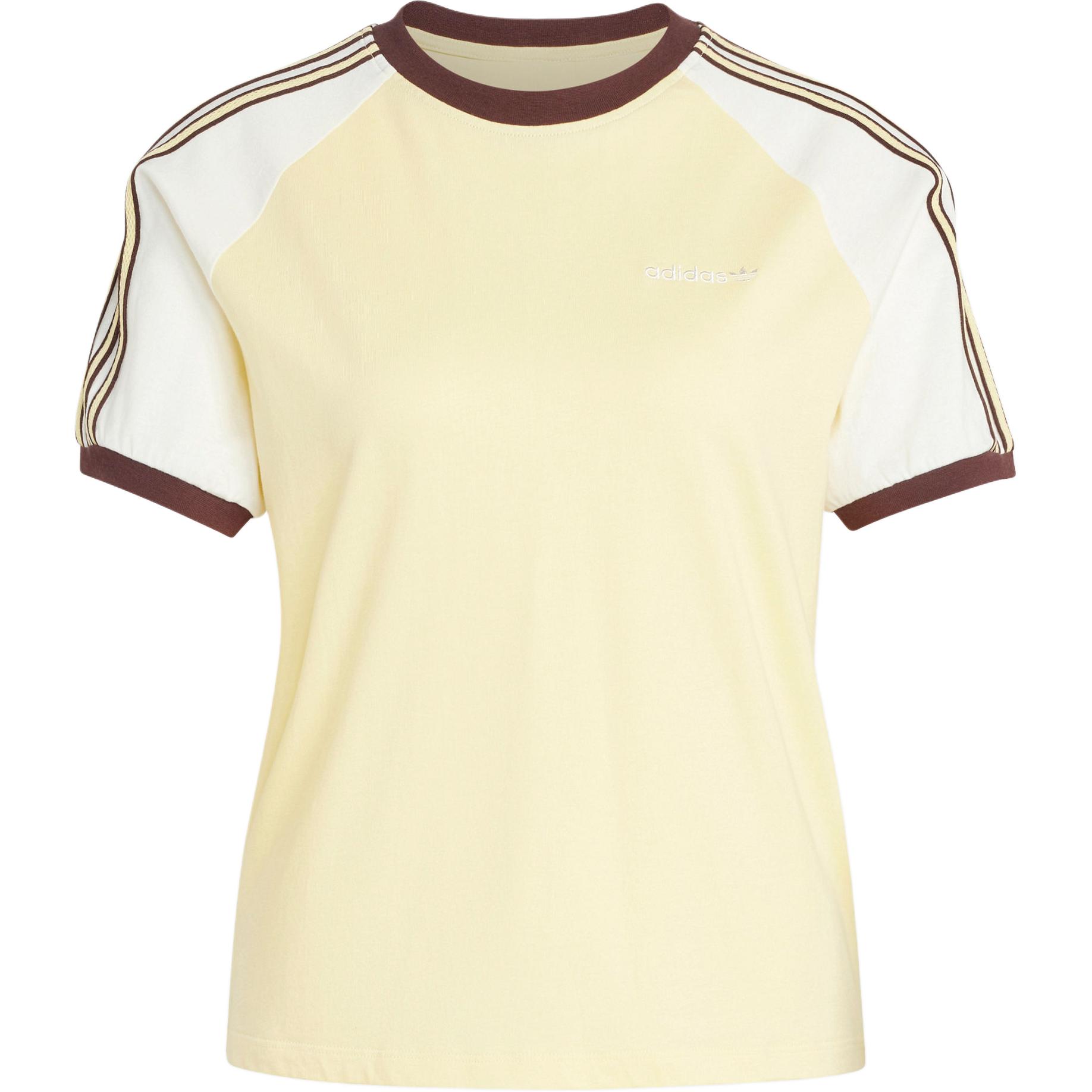 Женская футболка adidas originals 80s T-SHIRT T (желтая)