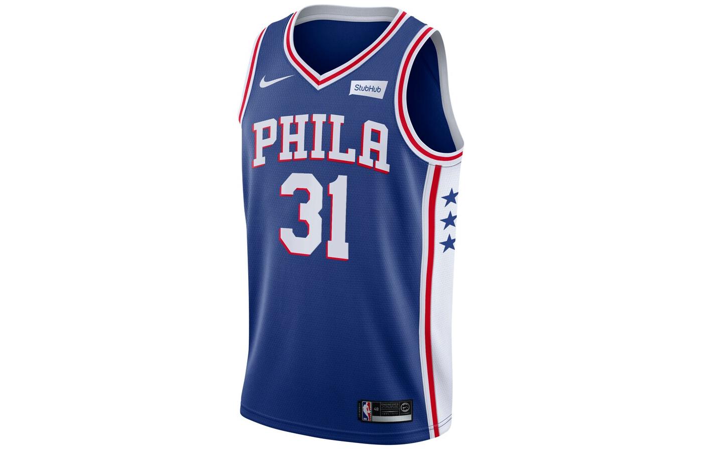Nike Basketball Jerseys Men’s Blue Moderate Other