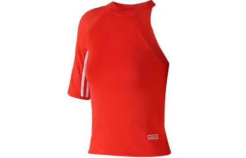 Adidas Originals Raglan Sleeve T Shirt Women's Red