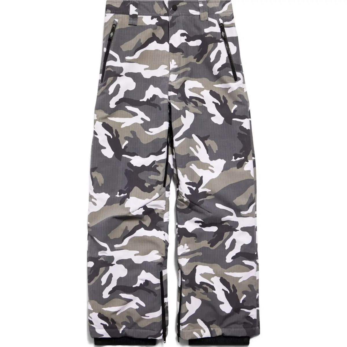 Balenciaga Camouflage Printed Ski Straight Leg Pants