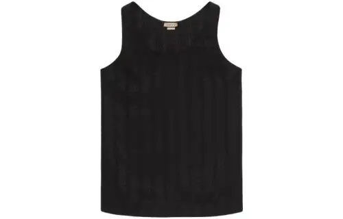 GUCCI Gg Logo Printed Tank Top