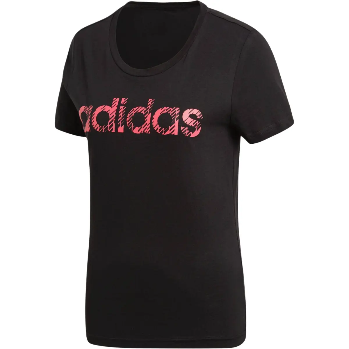 Adidas T Shirt Women's Black/Natural Pink