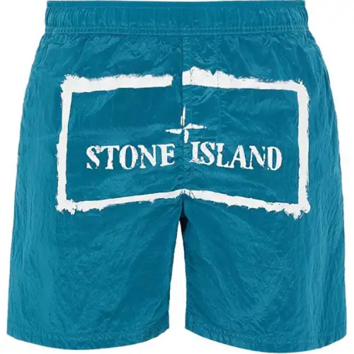STONE ISLAND Swimming Shorts Men's Blue