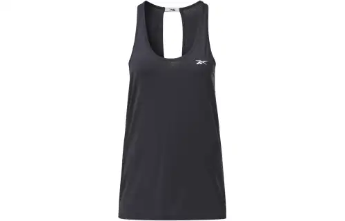 Reebok Tank Tops Women's Black Crew Neck Moderate Other