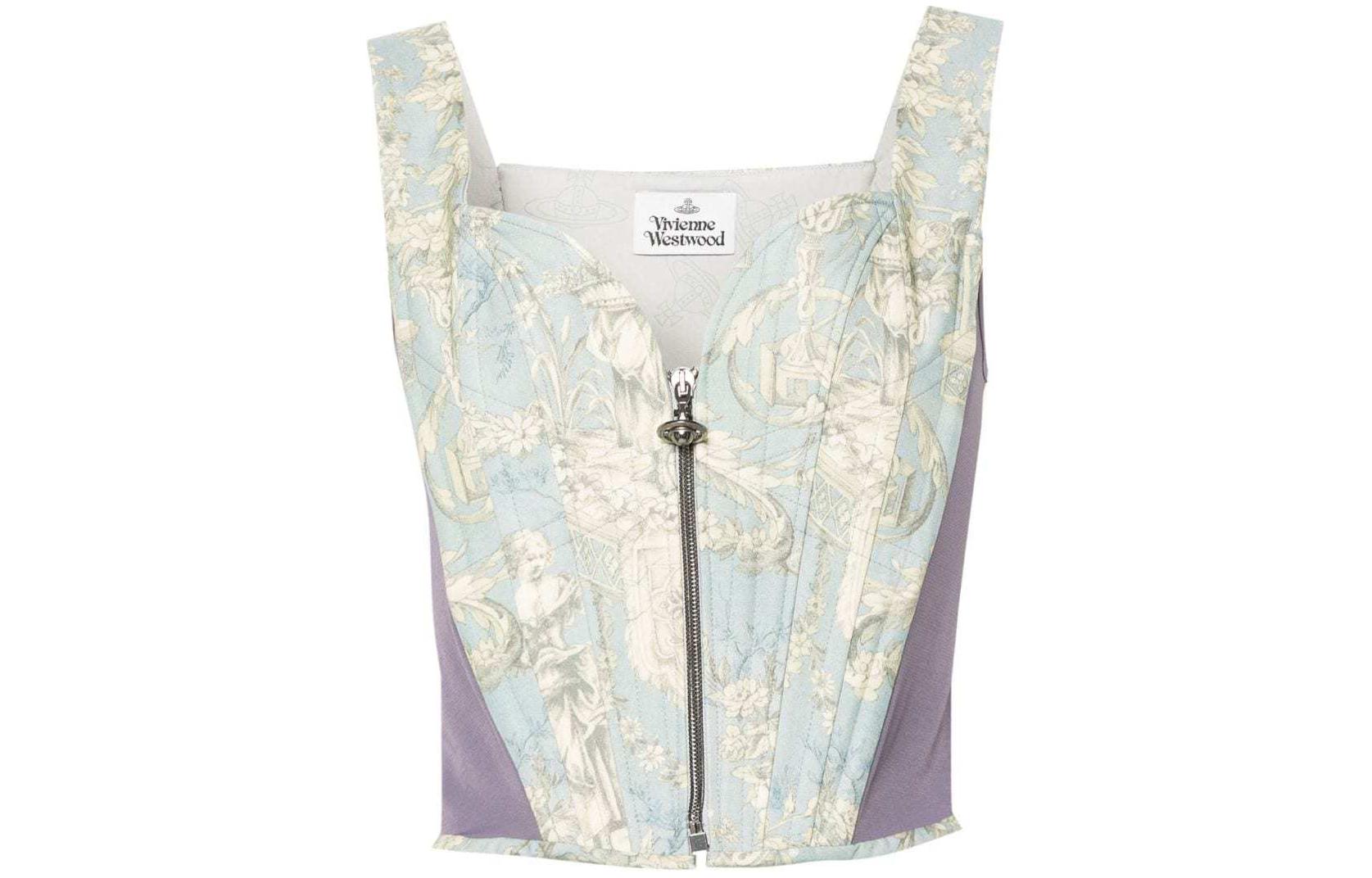 Женская майка Vivienne Westwood SS24 (голубой)
