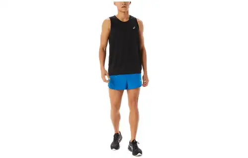 ASICS Casual Shorts Men's Blue Moderate