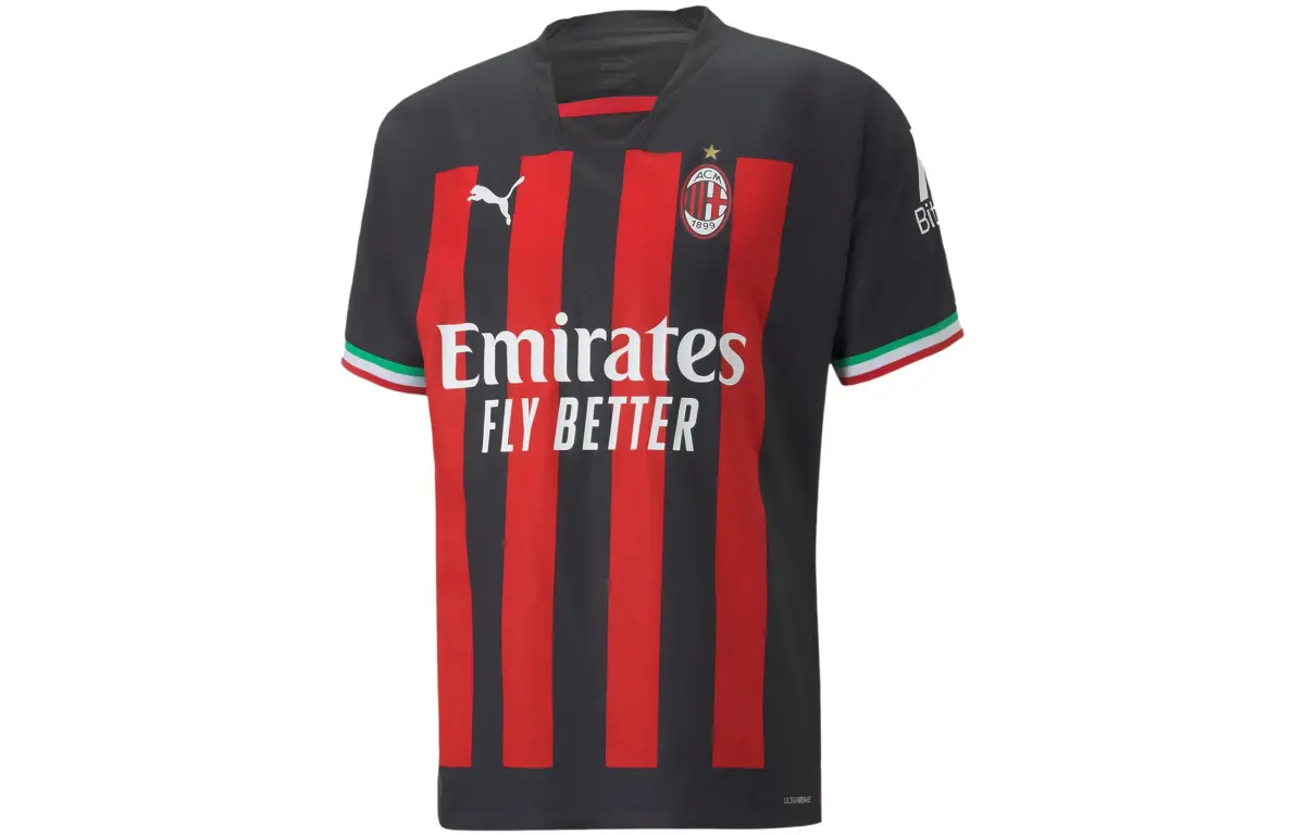 PUMA AC Milan Soccer Jersey Player Edition Men's