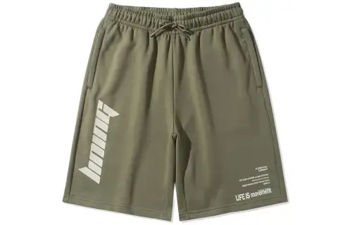 Li Ning Sports Fashion Collection Sports Shorts Men's Green Moderate