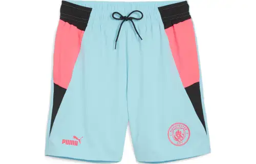 PUMA Manchester City Casual Shorts Men's Blue Moderate