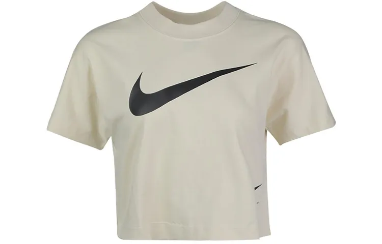 Nike T Shirt Women's Beige Yellow