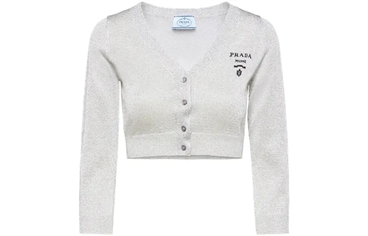【Previous Season】cropped lurex cardigan