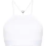 Gucci Interlocking G ribbed cropped top