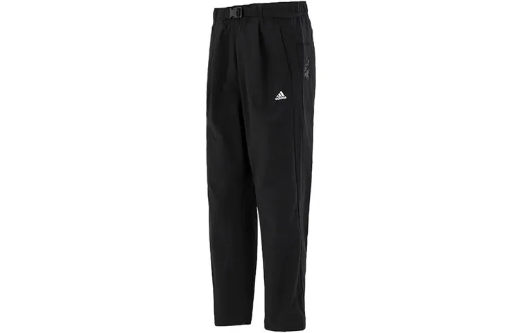Adidas Sports Pants Men's Black Moderate