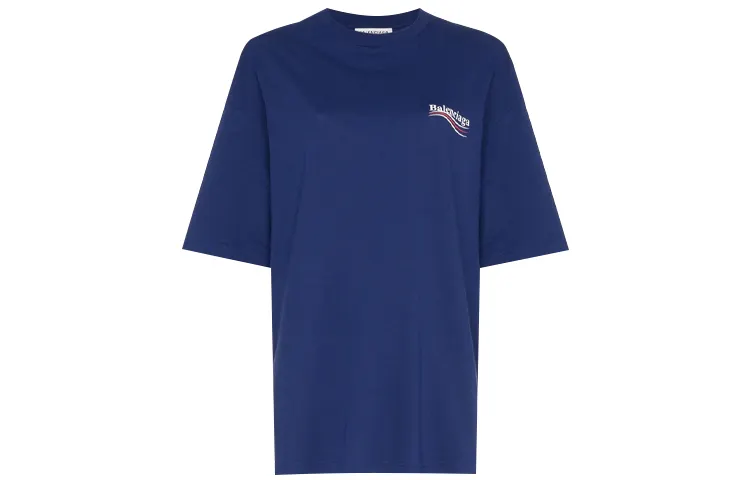Balenciaga T Shirt Women's Blue
