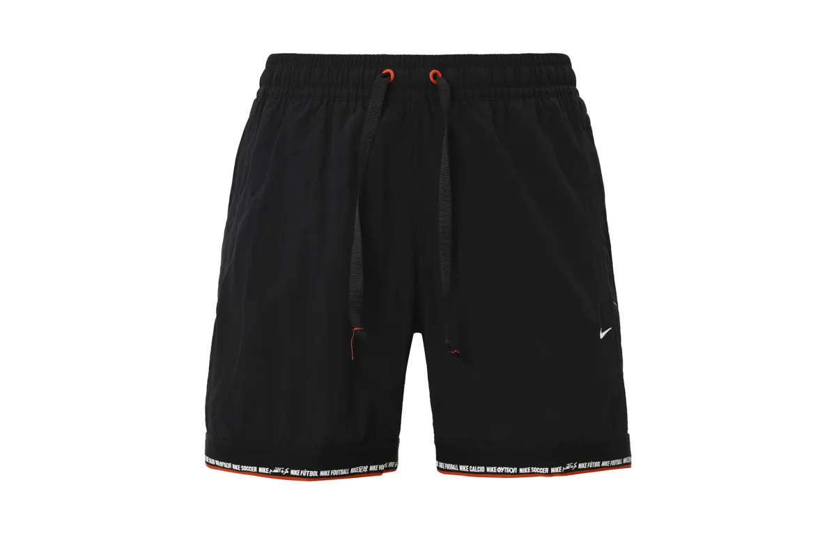 Nike Soccer Bottoms Men's Black Moderate Straight Fit Pants