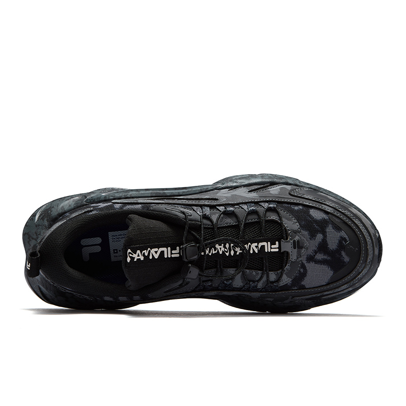FILA FUSION FORCE X P.A.M. Gravity Shoes Low top Running Shoes Men’s Gray Black