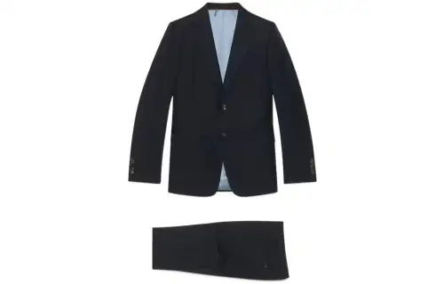 GUCCI FW22 Business Suit Men's Ink Blue