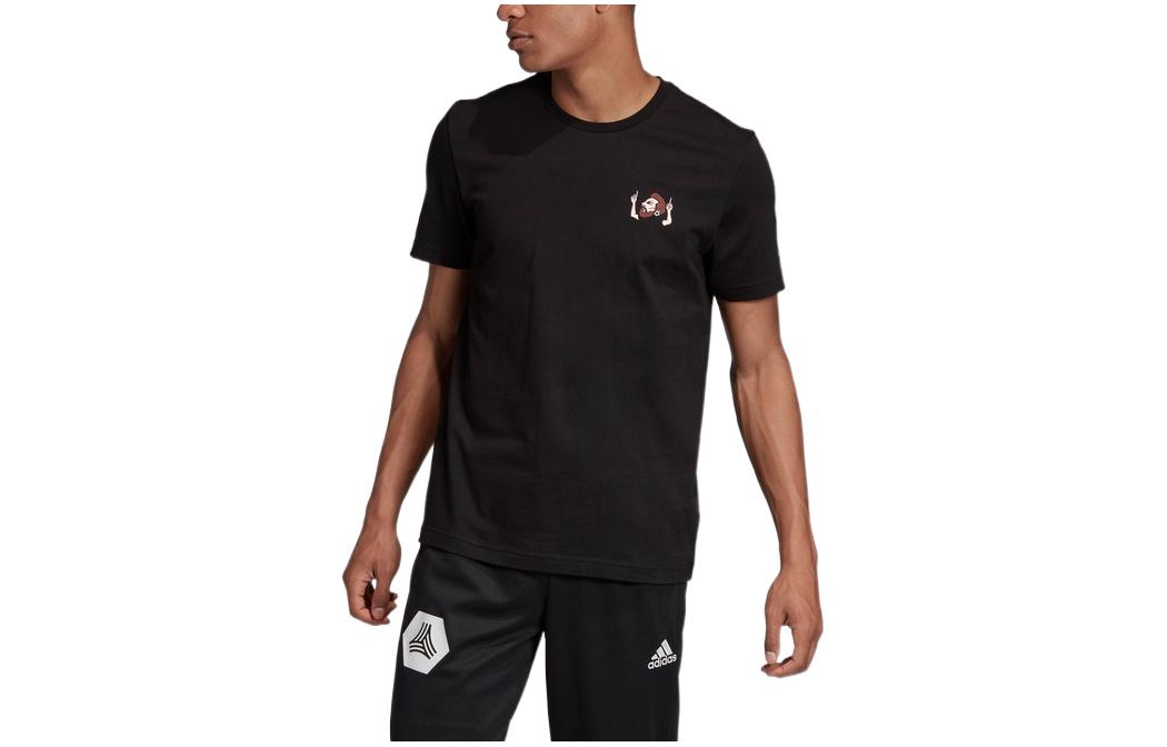 Adidas Messi Soccer Jerseys Men’s Black Moderate Straight Fit