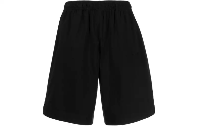 Vetements slip-on cotton track shorts