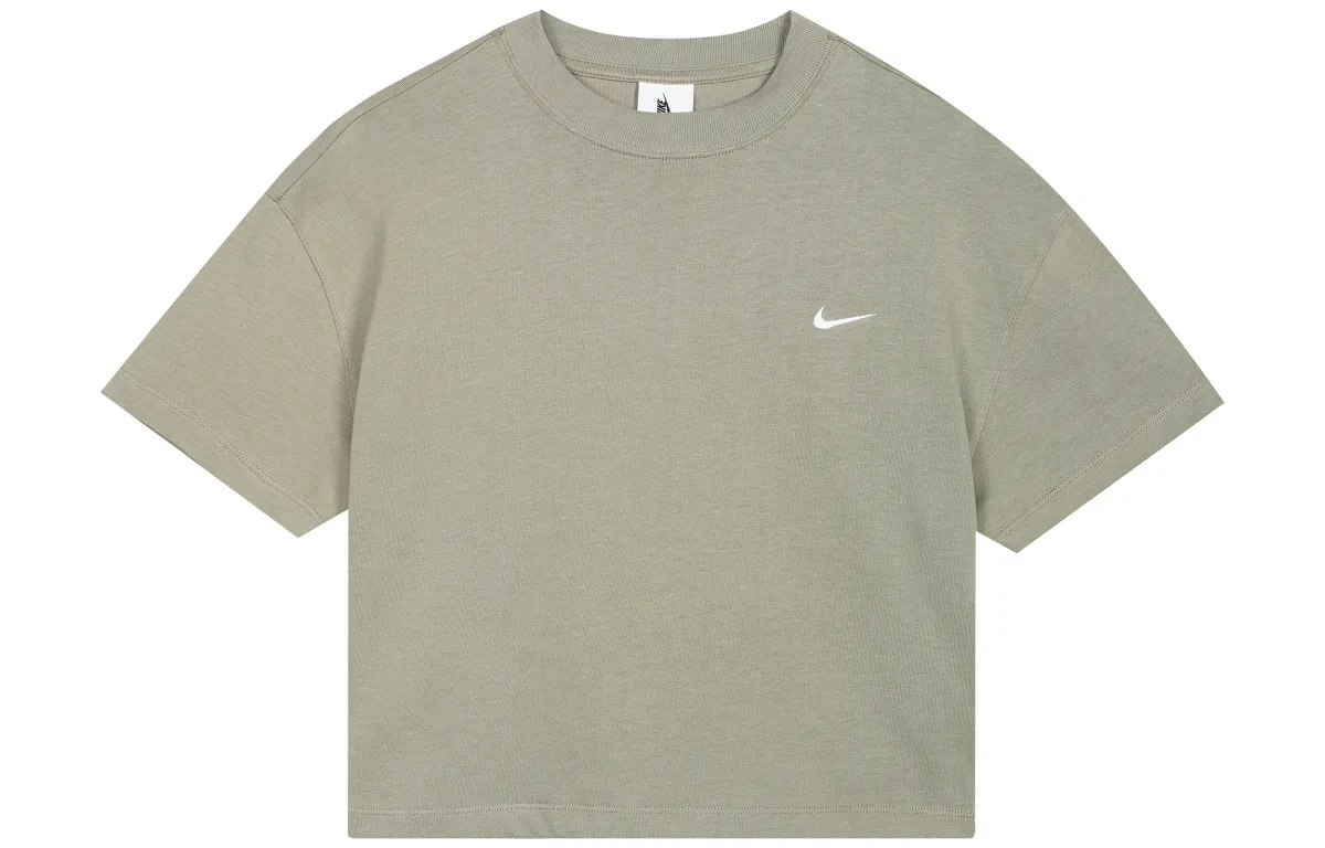 Nike T Shirt Women's Light Army Green