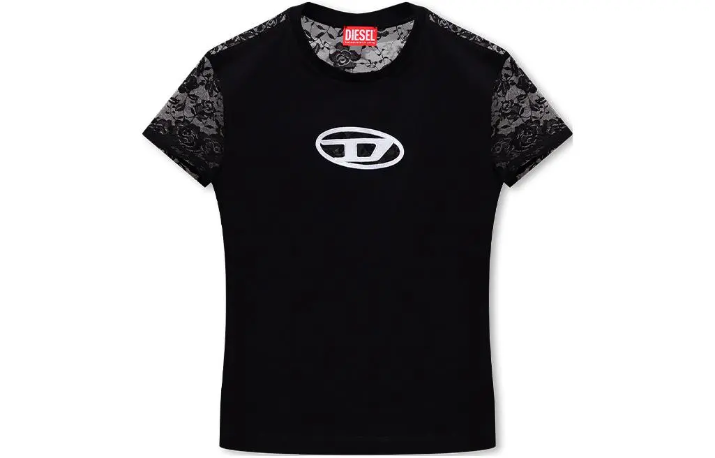 DIESEL Regular T Shirt Women's Black