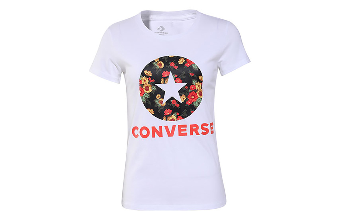 Женская футболка Converse (белая)