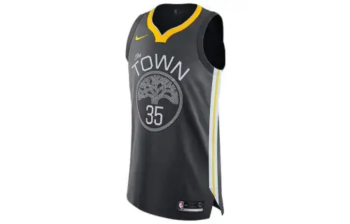 Nike Statement Edition Durant Embroidered Jersey AU Player Edition Golden State Warriors No. 35 Basketball Vest Men's Style