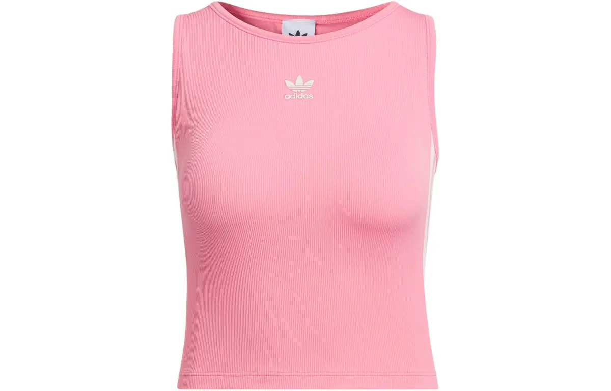 Adidas Originals 3 Stripes Tank Top Women's Light Rose Red