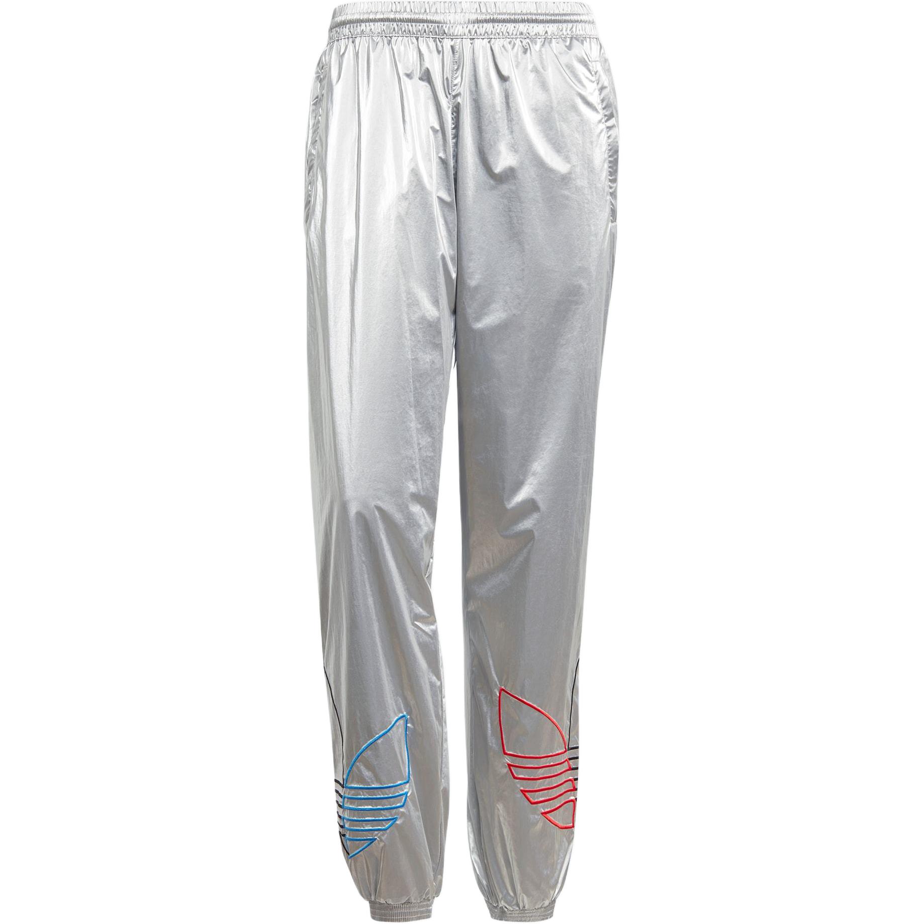 Adidas Originals Adicolor Collection Tricolor Track Pants Casual Pants Men's Silver