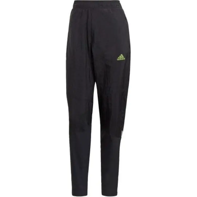 Adidas Casual Pants Men's Black/Sun Yellow