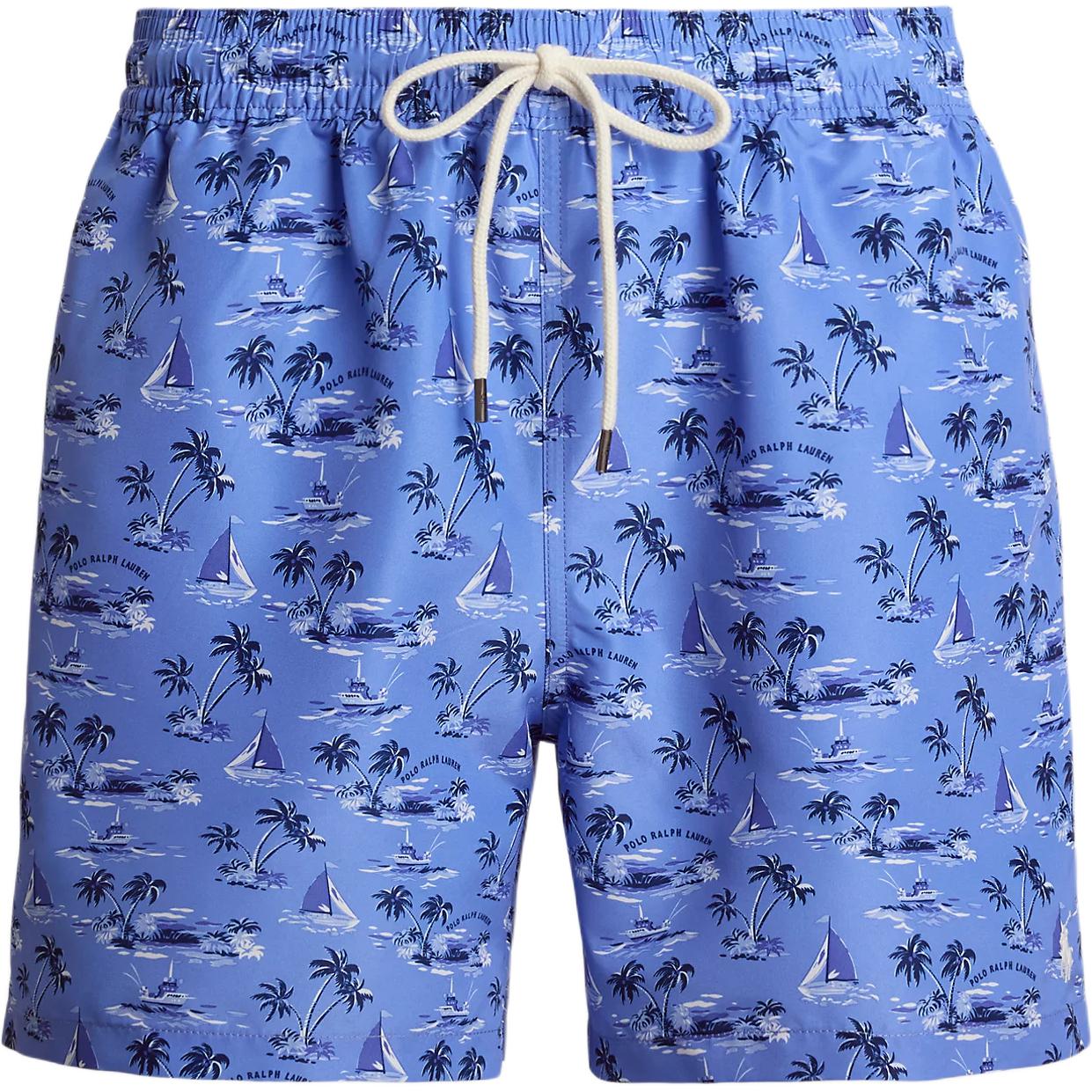 Polo Ralph Lauren Traveler graphic-print swim shorts