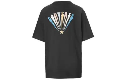 Converse Set in Sleeve T Shirt Women's Ink Black