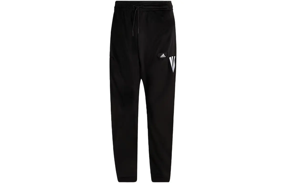 Adidas Sports Pants Men's Black Moderate