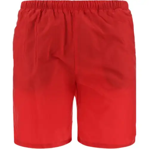 PRADA Triangle Logo Plaque Elastic Swim Shorts