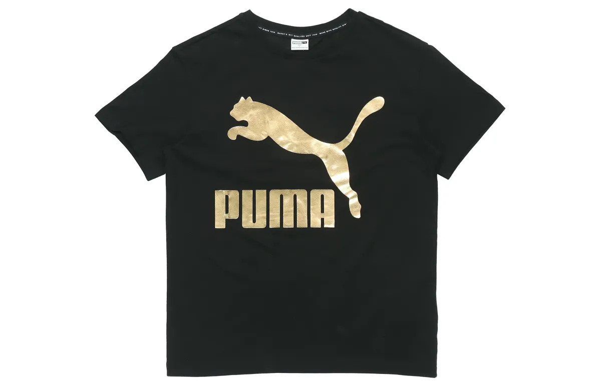 PUMA Set in Sleeve T Shirt Women's Black