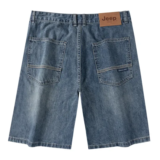 Jeep Denim Shorts Unisex Moderate