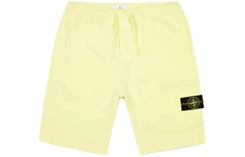 STONE ISLAND Casual Shorts Men's Yellow Moderate