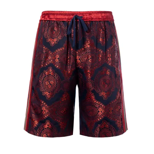 GUCCI Silk Patterned Shorts