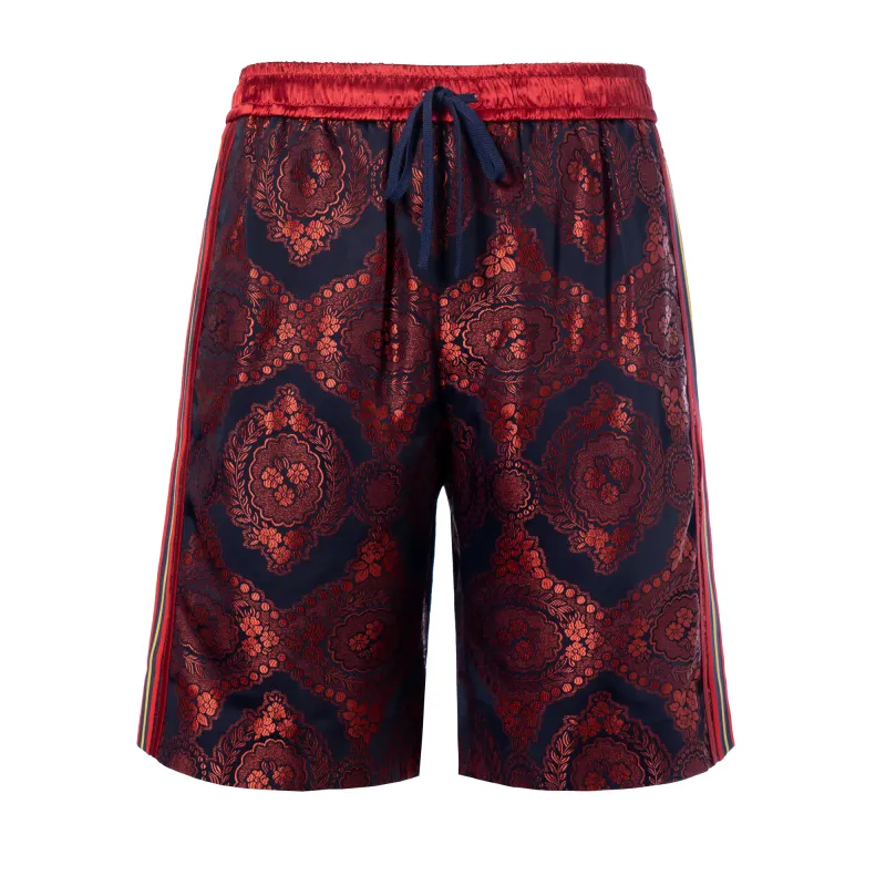 GUCCI Silk Patterned Shorts