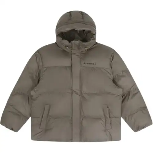 Converse Puffer Jacket Men's Brown