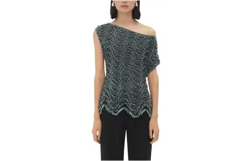 Bottega Veneta SS24 Tank Top Women's Gray